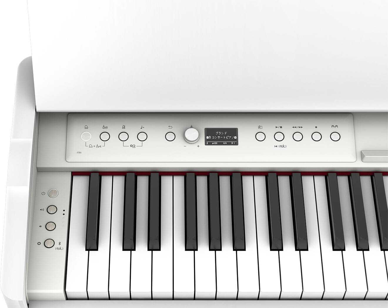Roland ローランド 電子ピアノ　F701WH ホワイト【組立設置配送】