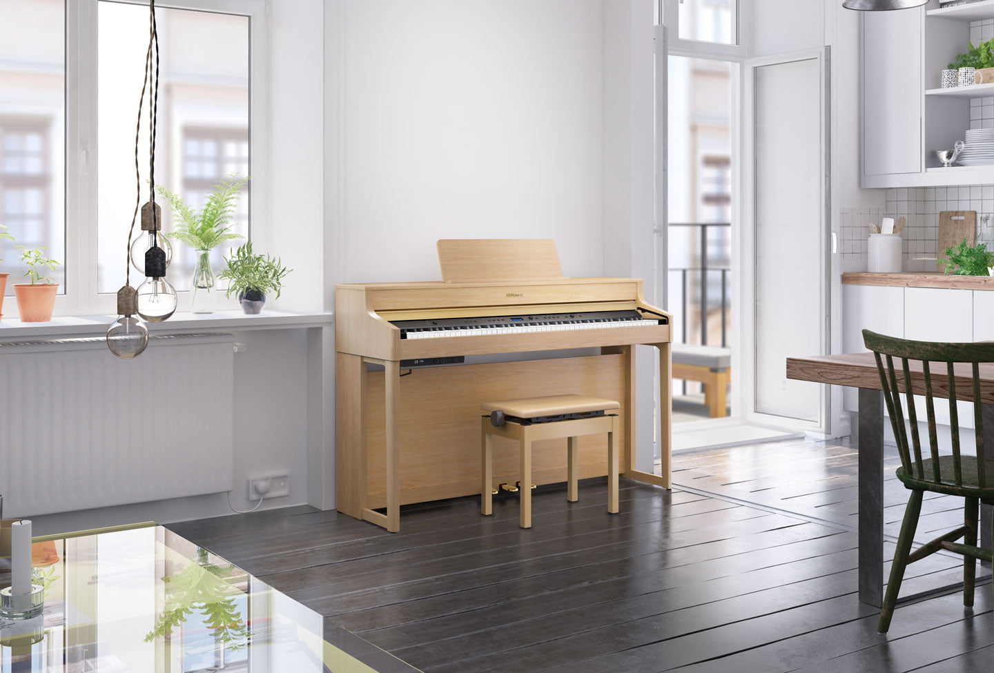 Roland ローランド 電子ピアノ　HP702LAS【組立設置配送】